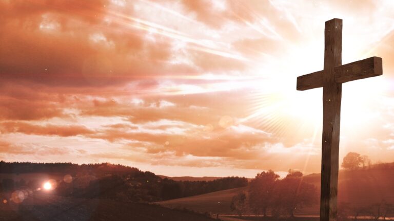 Image of a cross signifying God's grace